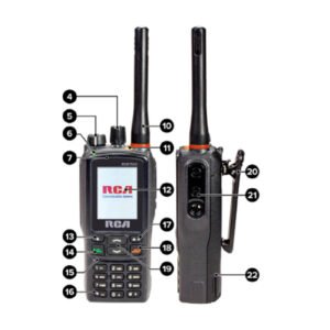 RCA PRODIGI™ RDR7550 DMR Digital Two-Way Radio Series - Image 3